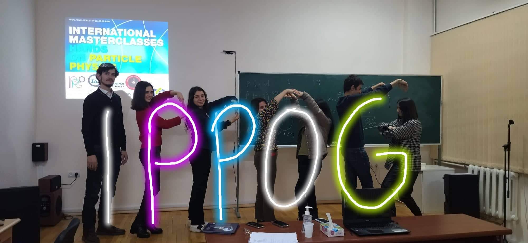 Enthusiastic students from Armenia express their appreciation for IPPOG. We assure you the feeling is mutual.